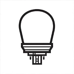 13W A-Type Flourescent Light Bulb by 