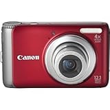 Canon PowerShot A3100 IS 12.1 Megapixel Compact Camera - 6.20 mm-24.80 mm - ....