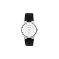 Skagen Men's 433LSLC Black Leather Watch