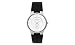 Skagen Mens 433LSLC Black Leather Watch