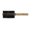 EX4 - Ibiza Large Round Brush with Extended Cork Handle, 18 Rows of Bristles
