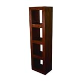Dakota 4 Hole Tall Display Case Dark Shade