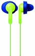 Zumreed ZUM-80308 Fit n Quiet memory Foam Cushioned Earphones (Light Green)