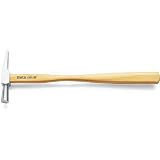 Beta 1371 70mm Watchmakers Asymmetrical Pein and Round Head Hammer with Wooden Shaft