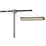Household Essentials 42-0 Trree-Piece Clothes-Drying Post for Whitney 15-7 Retractable Dryer