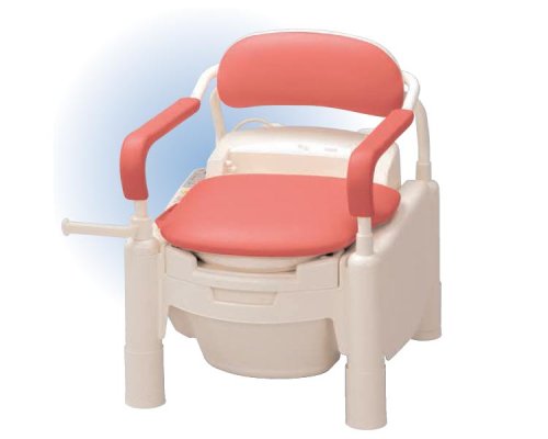 ポータブルトイレ爽快シャワー　補高スぺーサー付タイプ/533-169　AR-1