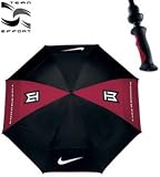 Nike 62 Tiger Woods Windsheer II Auto-Open Golf Umbrella