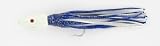 10oz Dual Pull Jig with Vinyl Skirt Glow Head Blue Over Pearl - Jamfab Jigs DPJ10-BLUE/PEARL, Fishing Lures & Lure Kits