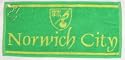 Norwich City Golf Bar Towel and brass ball marker