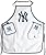 New York Yankees Grilling BBQ 3 Piece Utensil Set and 3 Piece BBQ Apron Set