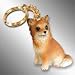 Chihuahua Dog Keychain - Longhair