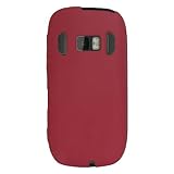 Amzer Silicone Skin Jelly Case for Nokia C7 - Maroon Red