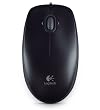 Logitech M100 Maus schnurgebunden schwarz
