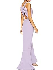 Polyester/Spandex Open-Back Mermaid Bridesmaid Dress/Wedding Dress/Maxi Dress 