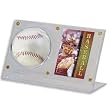 Ultra-Pro Acrylic Ball and Card Holder (Quantity of 6)