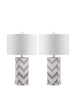 Safavieh Set Lámpara De Mesa 2 Uds. Sebastian