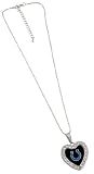 NFL Indianapolis Colts Reversible Crystal Heart Pendant with 16" Chain