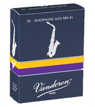 Vandoren Alto Saxophone Reeds #3.5, Box of 10