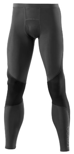 SKINS Men's Ry400 Recovery Long Tights , Black, 
