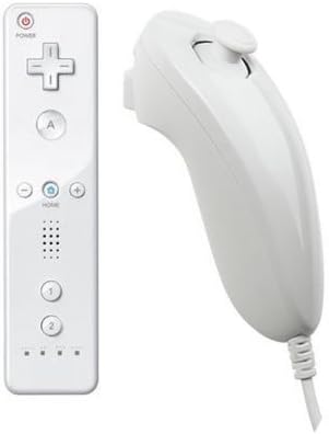 Remote Controller and Nunchuk Nunchuck Combo Bundle Set