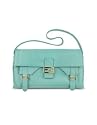 Fendi Turquoise Sweety Sweet Nappa Leather Baguette Bag