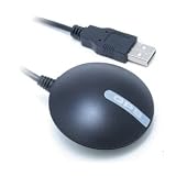 SiRFstarIII GPSチップ 内蔵 アンテナ 一体型 GPS 受信機 BU-353 GPS レシーバー (M&S)