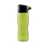 Tritan BPA Free Water Bottle - 24 oz Hula Green with Flip Lid