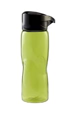 Tritan BPA Free Water Bottle - 24 oz Hula Green with Flip Lid
