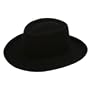 Women's Gambler Felt Hat-Black W27S46C