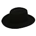 Women's Gambler Felt Hat-Black W27S46C