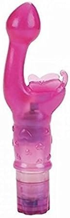 Butterfly Kiss Vibe Toy for Women Pink Color with 2 Bottle of Lube Each 0.65 Oz
