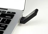 NuForce uTX Transmitter connects to computer USB port for wireless USB audio streaming