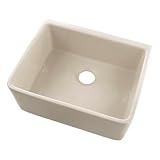 Belle Foret BFF3KITBI French Country Apron Front / Specialty Sink Kitchen Sink - Bisque