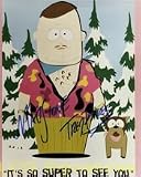 Signed South Park (Trey Parker / Matt Stone) 8x10 By Trey Parker and Matt Stone Photo