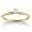 10k Yellow Gold Round Solitaire Diamond Engagement Ring (1/10 ct, J-K Color, I2-I3 Clarity), Size 5