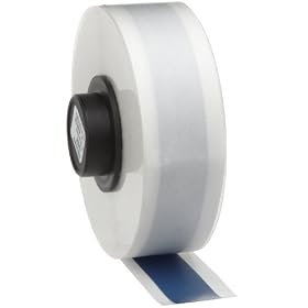 Brady 42034 HandiMark 50' Length 0.5" Width, B-580 Vinyl Film, Blue Indoor/Outdoor Tape
