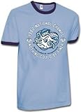 NCAA Vintage 1982 North Carolina Tar Heels Basketball National Champions Light Blue Tee Shirt
