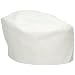 San Jamar H002 QC2000 Poly Cotton Blend Pill Box Hat, Regular, White