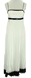 Jessica McClintock Pleated Formal Gown White 9