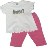 "Sweet" Embellished Outfit For Girls