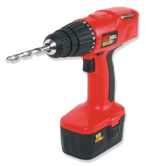 18-Volt Cordless Drill with Accessories