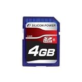 Silicon Power Secure Digital SDHC Memory Card - SDHC 4 GB (class 6) Model SP004GBSDH006V10