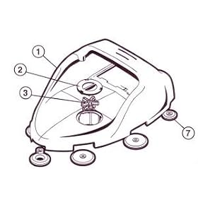 HAYWARD VIPER / PHANTOM SOFT ROLLERS - AX6000D