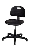 Ergo Ease 52042 Shop Chair, Desk Height, Industrial Grade Polyurethane, Black
