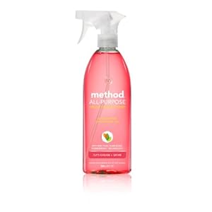 Method All Purpose Cleaning Spray, Pink Grapefruit, 28 Fluid Ounce, Pack of 4