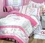 Barbie Ribbon Ballerina - 4pc BED SHEETS SET - Full/Double Size - Girls Bedding