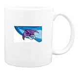 Mug with manta, aquatic, animal, ray
