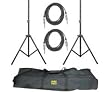 Pyle PMDK102 Pro Audio Speaker Stand and Cable Kit