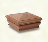 Woodway Products 870.1888 Redwood Pyramid Post Cap, 6-by-6-Inch