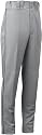 Mizuno 350210 Adult Full Length Premier Piped Pant - Grey/Black